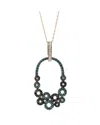 Suzy Levian 14k Rose Gold 1.40 Ct. Tw. Diamond Necklace