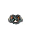 Suzy Levian 14k Rose Gold 1.80 Ct. Tw. Diamond Ring