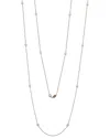 Suzy Levian 14k Rose Gold 2.00 Ct. Tw. Diamond Station Necklace