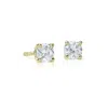 Suzy Levian 14k 0.50 Ct. Tw. Diamond Studs In Silver