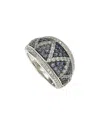 Suzy Levian 18k & Silver 3.00 Ct. Tw. Sapphire Ring