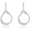 Suzy Levian Cubic Zirconia Drop Earrings