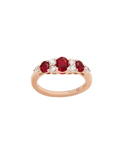 SUZY LEVIAN CZ JEWELRY SUZY LEVIAN SILVER CZ ANNIVERSARY RING