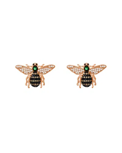 Suzy Levian Cz Jewelry Suzy Levian Silver Cz Bumble Bee Earrings