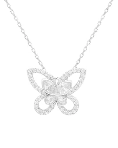 Suzy Levian Cz Jewelry Suzy Levian Silver Cz Circle Pendant