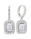 SUZY LEVIAN CZ JEWELRY SUZY LEVIAN SILVER CZ DANGLE EARRING