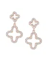 Suzy Levian Cz Jewelry Suzy Levian Silver Cz Dangle Earrings