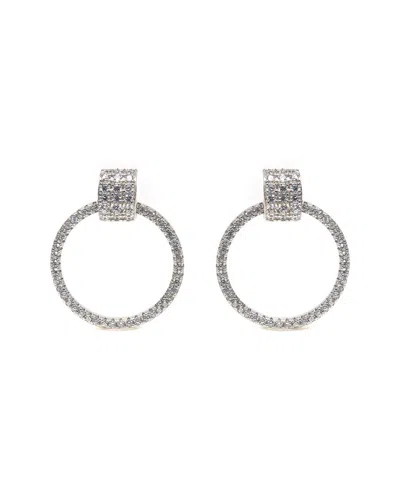 Suzy Levian Cz Jewelry Suzy Levian Silver Cz Dangle Earrings