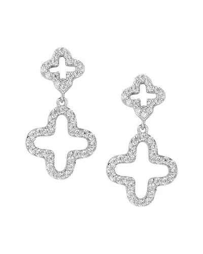 Suzy Levian Cz Jewelry Suzy Levian Silver Cz Dangle Earrings