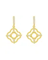 Suzy Levian Cz Jewelry Suzy Levian Silver Cz Dangle Earrings