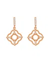 Suzy Levian Cz Jewelry Suzy Levian Silver Cz Dangle Earrings