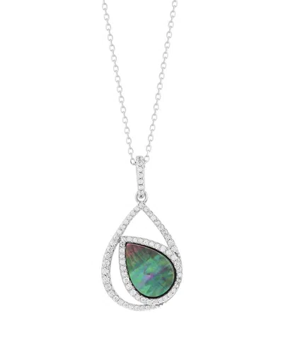 Suzy Levian Cz Jewelry Suzy Levian Silver Cz Dangle Necklace