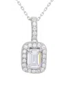 Suzy Levian Cz Jewelry Suzy Levian Silver Cz Dangle Pendant