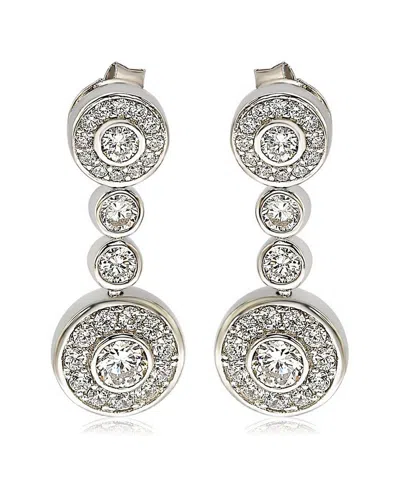 Suzy Levian Cz Jewelry Suzy Levian Silver Cz Drop Earrings