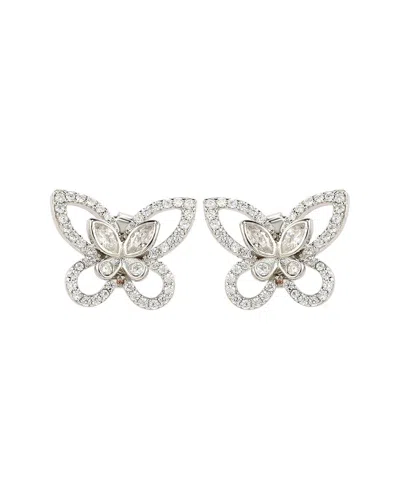 Suzy Levian Cz Jewelry Suzy Levian Silver Cz Earrings