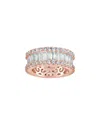 Suzy Levian Cz Jewelry Suzy Levian Silver Cz Eternity Ring