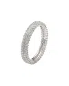 Suzy Levian Cz Jewelry Suzy Levian Silver Cz Eternity Ring