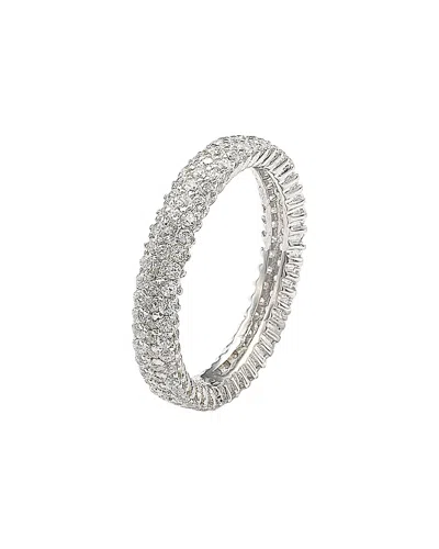 Suzy Levian Cz Jewelry Suzy Levian Silver Cz Eternity Ring