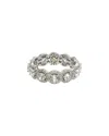Suzy Levian Cz Jewelry Suzy Levian Silver Cz Eternity Ring