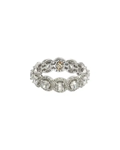 Suzy Levian Cz Jewelry Suzy Levian Silver Cz Eternity Ring