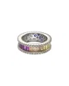Suzy Levian Cz Jewelry Suzy Levian Silver Cz Eternity Ring