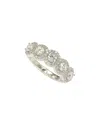 Suzy Levian Cz Jewelry Suzy Levian Silver Cz Eternity Ring