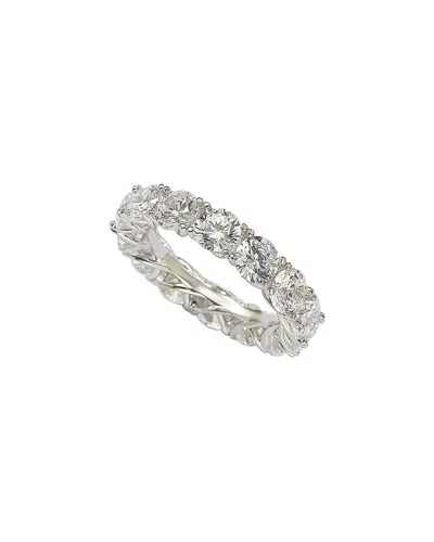 SUZY LEVIAN CZ JEWELRY SUZY LEVIAN SILVER CZ ETERNITY RING