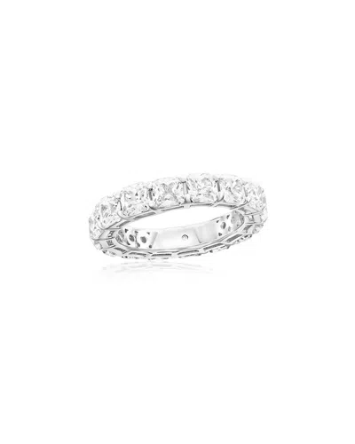 Suzy Levian Cz Jewelry Suzy Levian Silver Cz Eternity Ring In Metallic
