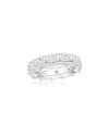 Suzy Levian Cz Jewelry Suzy Levian Silver Cz Eternity Ring