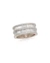 Suzy Levian Cz Jewelry Suzy Levian Silver Cz Eternity Ring