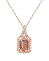 Suzy Levian Cz Jewelry Suzy Levian Silver Cz Halo Pendant In Gold