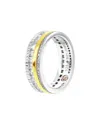 Suzy Levian Cz Jewelry Suzy Levian Silver Cz Multi Stack Row Eternity Ring