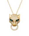 Suzy Levian Cz Jewelry Suzy Levian Silver Cz Panther Necklace