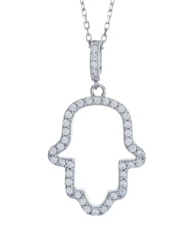 Suzy Levian Cz Jewelry Suzy Levian Silver Cz Pendant