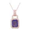 Suzy Levian Cz Jewelry Suzy Levian Silver Cz Pendant
