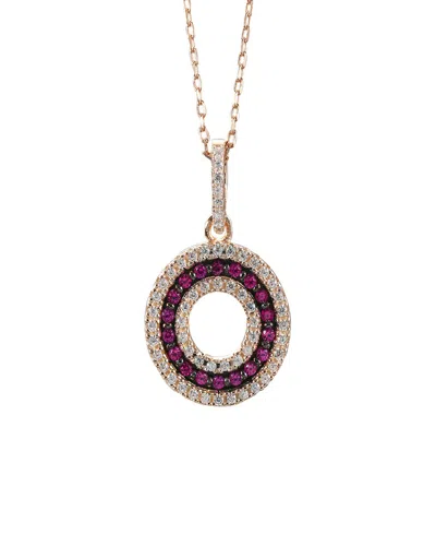 Suzy Levian Cz Jewelry Suzy Levian Silver Cz Pendant Necklace
