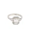 Suzy Levian Cz Jewelry Suzy Levian Silver Cz Ring