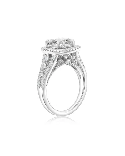 Suzy Levian Cz Jewelry Suzy Levian Silver Cz Ring In Metallic