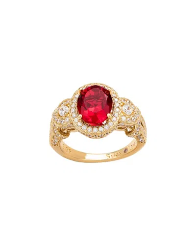 Suzy Levian Cz Jewelry Suzy Levian Silver Cz Ring In Gold