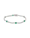 Suzy Levian Cz Jewelry Suzy Levian Silver Cz Stackable Bracelet