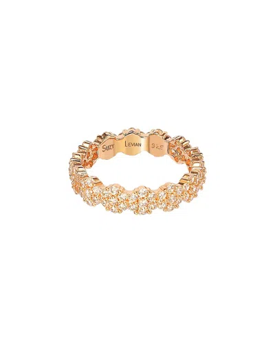 Suzy Levian Cz Jewelry Suzy Levian Silver Cz Stackable Ring