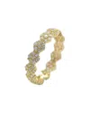 Suzy Levian Cz Jewelry Suzy Levian Silver Cz Stackable Ring