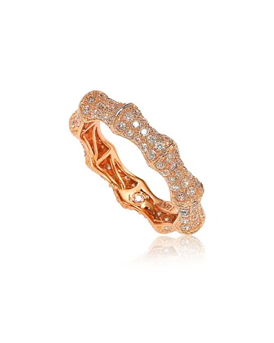 Suzy Levian Cz Jewelry Suzy Levian Silver Cz Stackable Ring