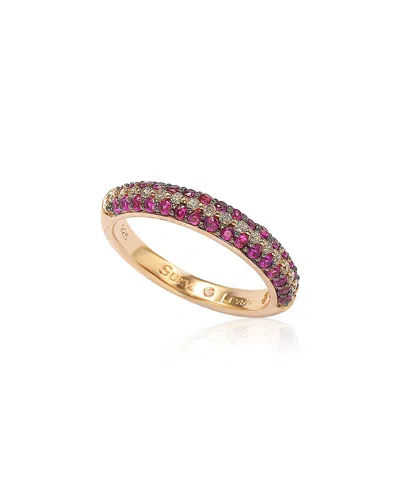Suzy Levian Cz Jewelry Suzy Levian Silver Cz Stackable Ring