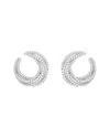 Suzy Levian Cz Jewelry Suzy Levian Silver Cz Statement Earrings