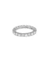 Suzy Levian Cz Jewelry Suzy Levian Silver Cz Thin Eternity Ring