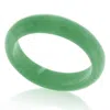 Suzy Levian Italian Hand Carved 6.3ct Natural Coral Gem Eternity Band Ring In Green