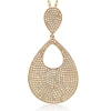 Suzy Levian Rose Sterling Silver Cubic Zirconia Pendant In Pink