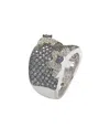 Suzy Levian Silver 1.62 Ct. Tw. Sapphire Ring