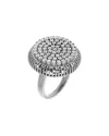 Suzy Levian Silver Cz Ring